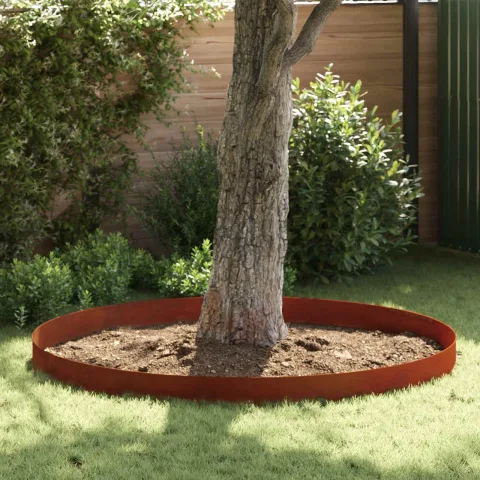 vidaXL Margine pentru gazon 450 x 20 cm Oțel rezistent de intemperii