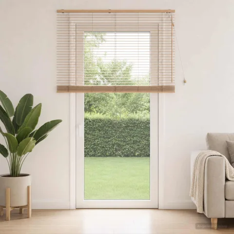 vidaXL Jaluzea venetiană Aspect Stejar 160 x 250 cm 35 mm