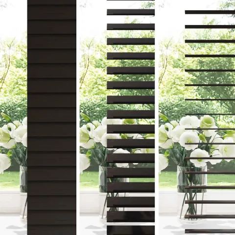 vidaXL Jaluzea venetiană Maro închis 95 x 250 cm 35 mm