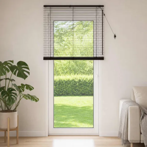 vidaXL Jaluzea venetiană Maro închis 120 x 250 cm 35 mm