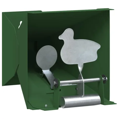 vidaXL Cutie pentru gloanțe Verde 14 x 14 x 19 cm Oțel