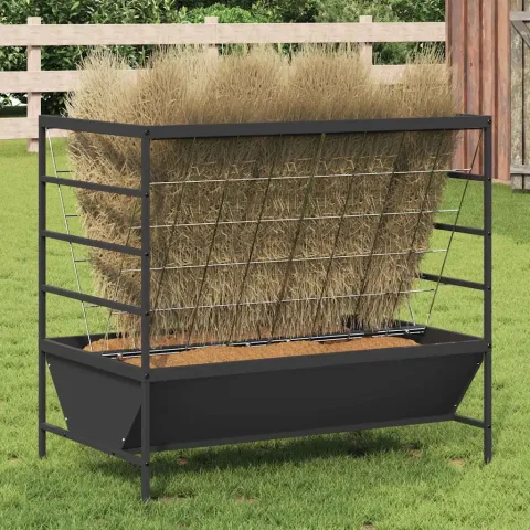 vidaXL Feeder pentru Animale Negru 100 x 60 x 90 cm 15 kg