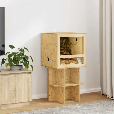 vidaXL Terariu Maro 50 x 50 x 50 cm OSB
