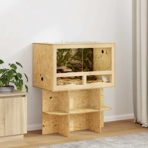 vidaXL Terariu Maro 80 x 50 x 50 cm OSB