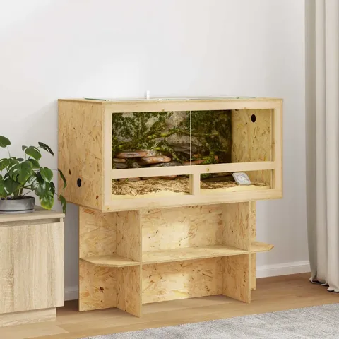 vidaXL Terariu Maro 100 x 50 x 50 cm OSB