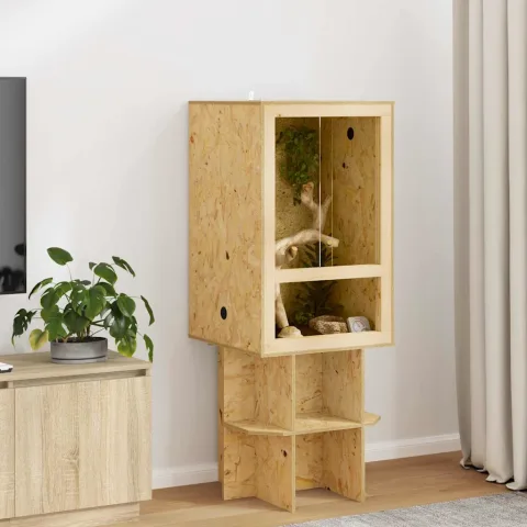 vidaXL Terariu Maro 50 x 50 x 80 cm OSB