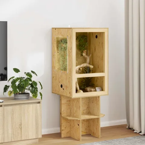 vidaXL Terariu Maro 50 x 50 x 80 cm OSB