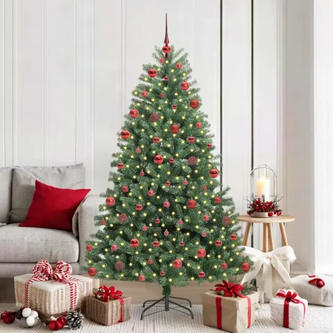 vidaXL Brad de Crăciun artificial cu ramuri articulare Verde 180 cm