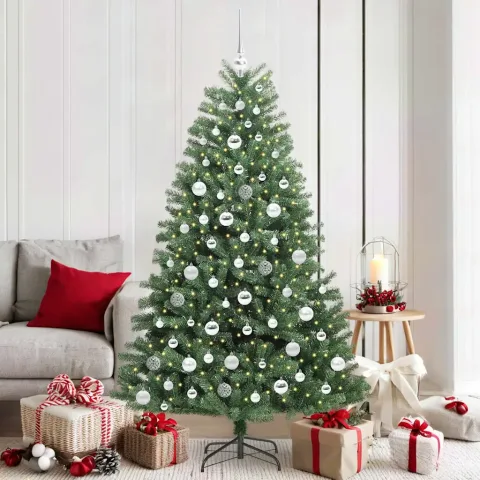 vidaXL Brad de Crăciun artificial cu ramuri articulare Verde 180 cm