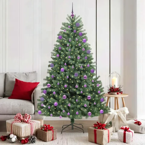 vidaXL Brad de Crăciun artificial cu ramuri articulare Verde 180 cm