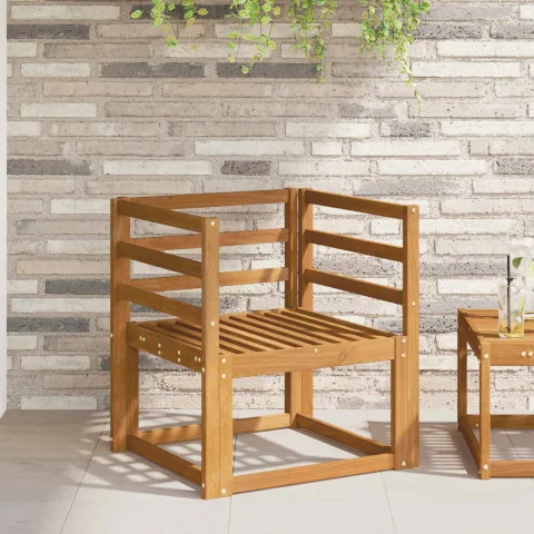 vidaXL Brat 2 buc. natural 59 x 4 x 73 cm Lemn Solid de Acacia