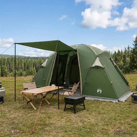 vidaXL Cort tunel 520 x 260 x 175 cm Verde