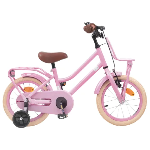 vidaXL Bicicletă pentru Copii 12 Inci pentru 2-4 ani Roz deschis