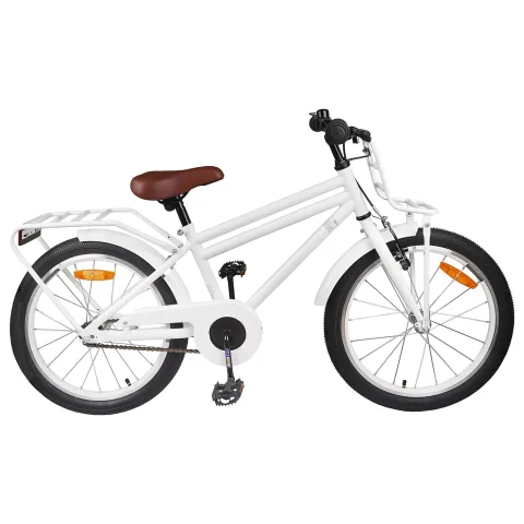 vidaXL Bicicletă pentru Copii 20 Inci pentru 6-11 ani Alb