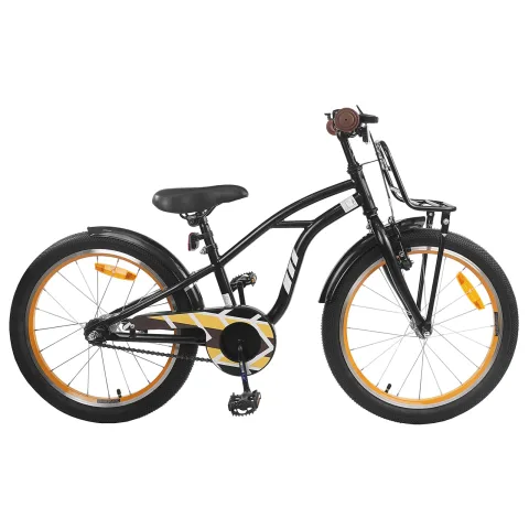 vidaXL Bicicletă pentru Copii 20 Inci pentru 6-11 ani Negru