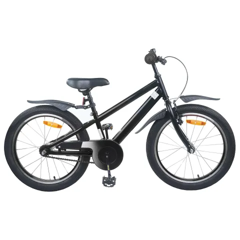 vidaXL Bicicletă pentru Copii 20 Inci pentru 6-11 ani Negru