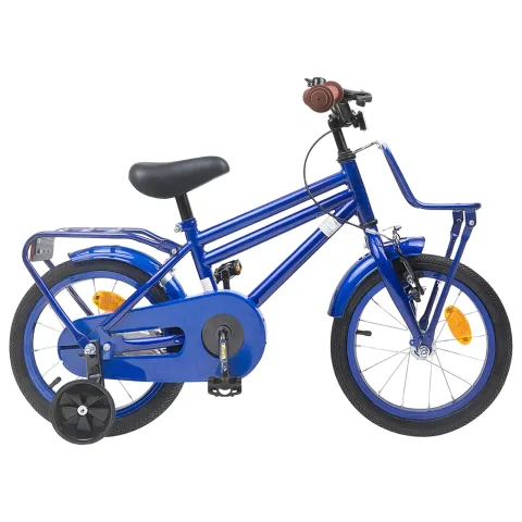vidaXL Bicicletă pentru Copii 12 Inci pentru 2-4 ani Albastru închis