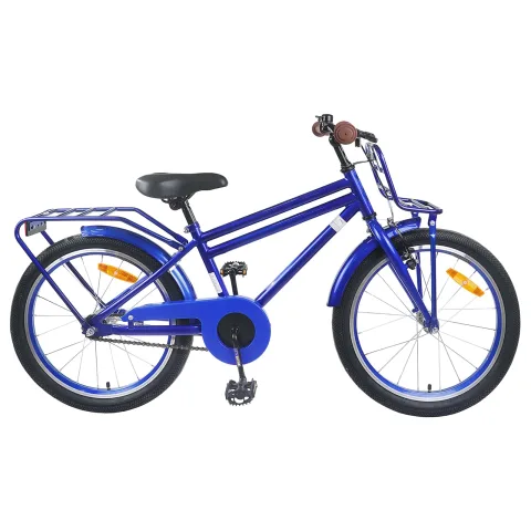 vidaXL Bicicletă pentru Copii 20 Inci pentru 6-11 ani Albastru închis