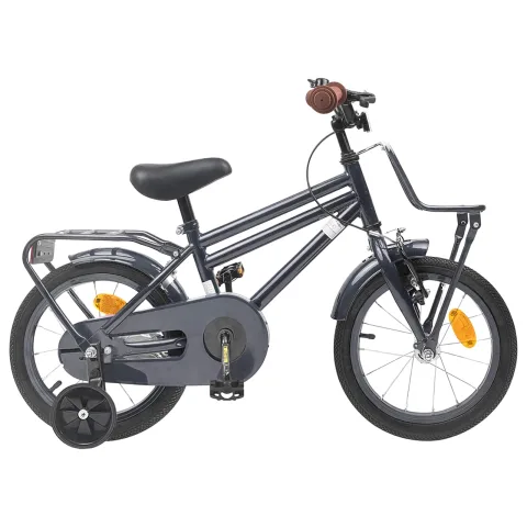 vidaXL Bicicletă pentru Copii 12 Inci pentru 2-4 ani Gri închis