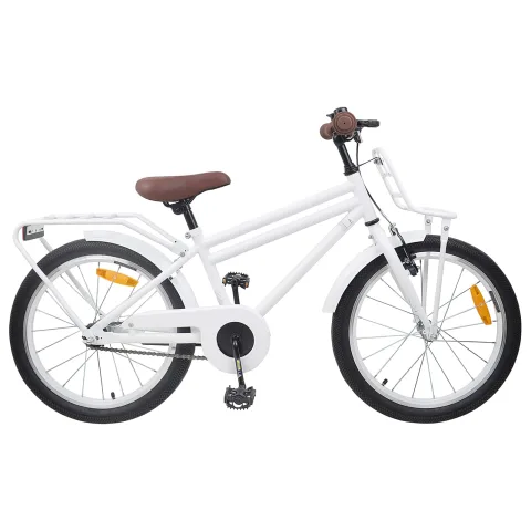 vidaXL Bicicletă pentru Copii 22 Inci pentru 7-12 ani Alb