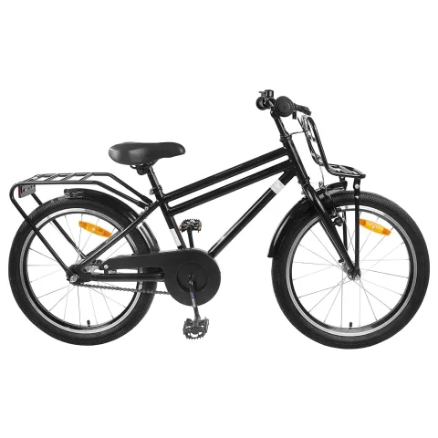 vidaXL Bicicletă pentru Copii 20 Inci pentru 6-11 ani Negru