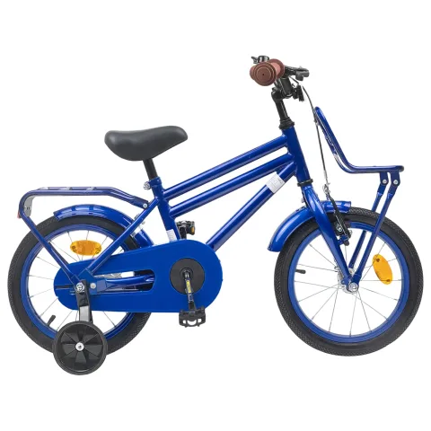 vidaXL Bicicletă pentru Copii 12 Inci pentru 2-4 ani Albastru închis