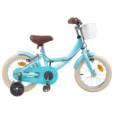 vidaXL Bicicletă pentru Copii 16 Inci pentru 4-6 ani Albastru deschis