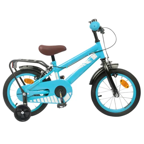 vidaXL Bicicletă pentru Copii 16 Inci pentru 4-6 ani Albastru deschis