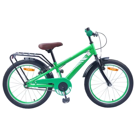vidaXL Bicicletă pentru Copii 18 Inci pentru 5-7 ani Verde