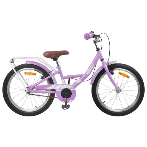 vidaXL Bicicletă pentru Copii 18 Inci pentru 5-7 ani Violet