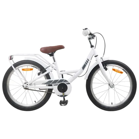 vidaXL Bicicletă pentru Copii 20 Inci pentru 6-11 ani Alb