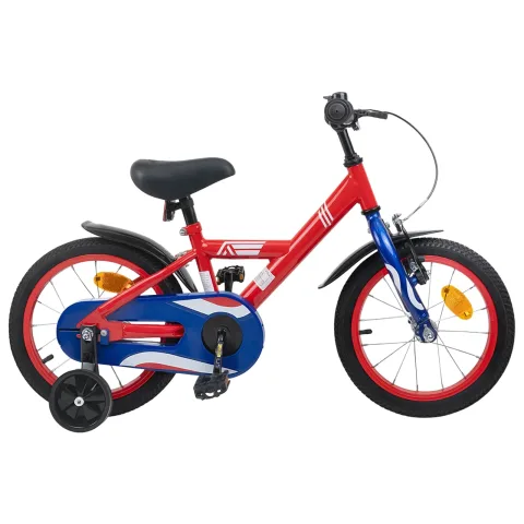 vidaXL Bicicletă pentru Copii 16 Inci pentru 4-6 ani Roșu