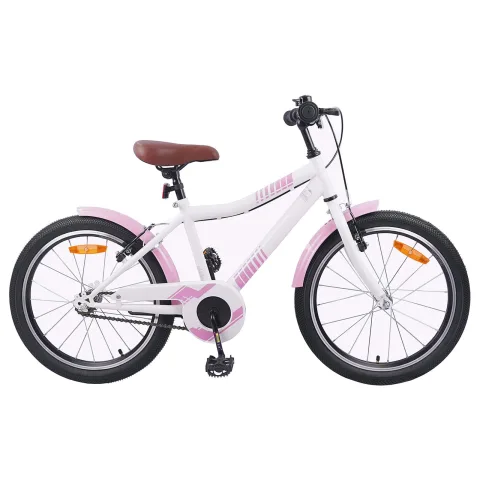 vidaXL Bicicletă pentru Copii 20 Inci pentru 6-11 ani Roz deschis