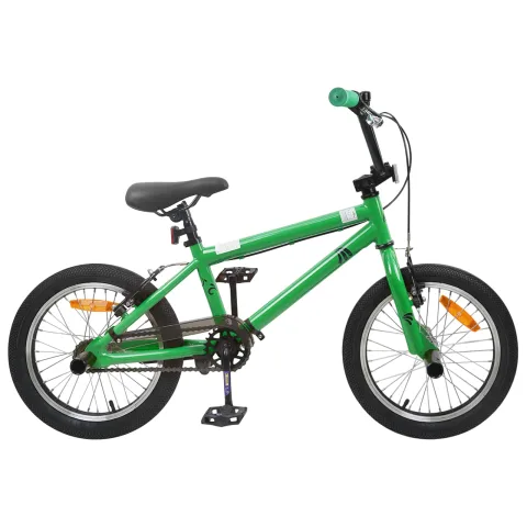 vidaXL BMX 20 Inci pentru peste 9 ani Verde