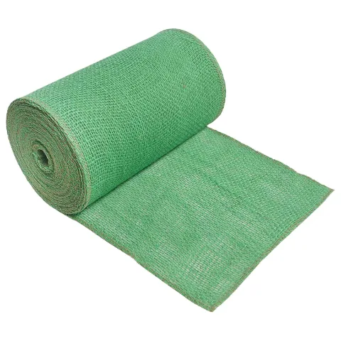 vidaXL Rol de jută 25 x 500 cm Verde