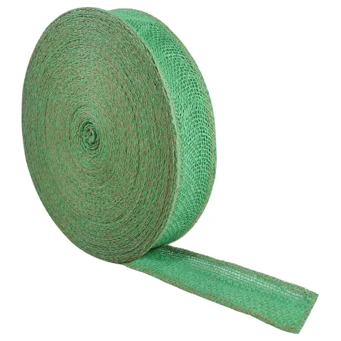 vidaXL Rol de jută 5 x 1500 cm Verde