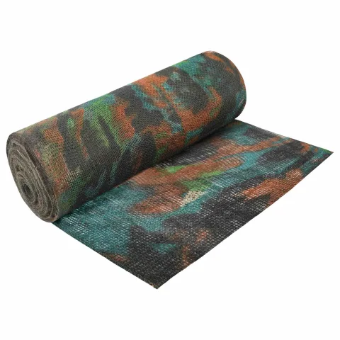 vidaXL Rol de jută 200 x 500 cm Camuflaj