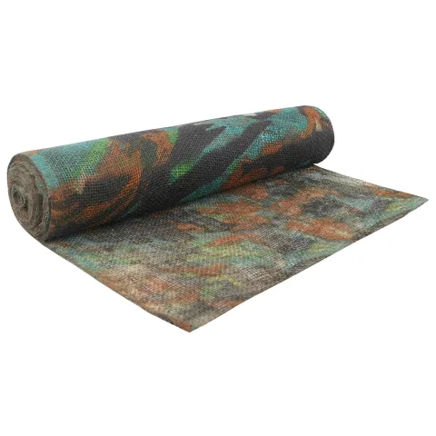 vidaXL Rol de jută 100 x 500 cm Camuflaj