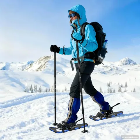 vidaXL 3 în 1 răchițe de zăpadă Albastru și Negru 63 x 21 cm