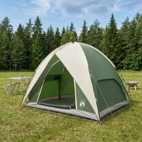 vidaXL Cort de camping cu protecție împotriva ploii, rezistent la apă