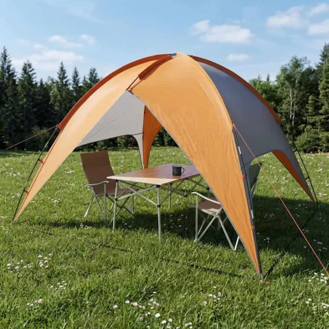 vidaXL Cort de camping cu protecție împotriva ploii, rezistent la apă