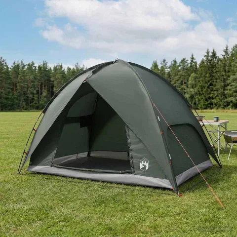 vidaXL Cort de camping cu protecție împotriva ploii, rezistent la apă