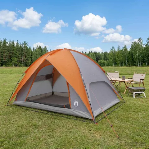 vidaXL Cort de camping cu protecție împotriva ploii, rezistent la apă