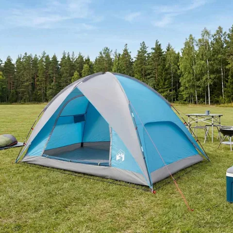 vidaXL Cort de camping cu protecție împotriva ploii, rezistent la apă