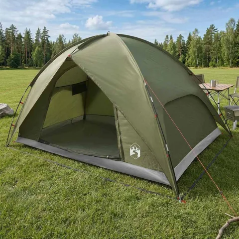 vidaXL Cort de camping cu protecție împotriva ploii, rezistent la apă