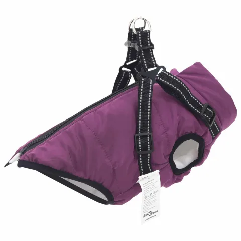vidaXL Haina pentru Câini Violet L32 Fleece și poliester