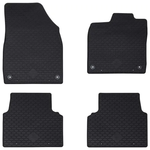 vidaXL Covor pentru mașină 4 buc. suitable for VW ID.3 2019- Cauciuc