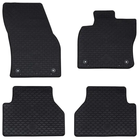 vidaXL Covor pentru mașină 4 buc. suitable for VW CADDY 2020- Cauciuc