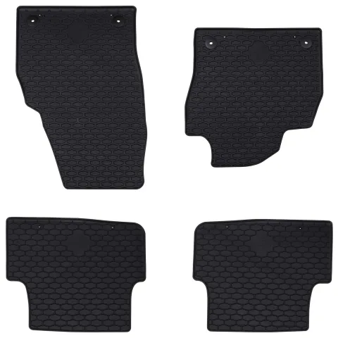 vidaXL Covor pentru mașină 4 buc. suitable for VW POLO 2021- Cauciuc