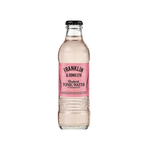 Apa Tonica Rubarba & Hibiscus Franklin&Sons 200ml